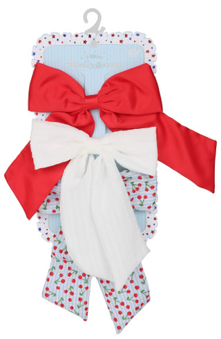 Thumbnail 1: Capelli 3 Pc Americana Cherry Bows 