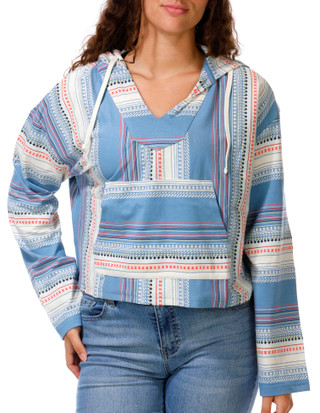 Thumbnail 1: Hurley Juniors Split Neck Hoodie 
