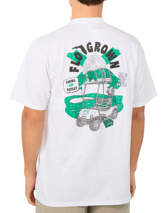 Thumbnail 1: FloGrown Men's Short Sleeve Graphic Crew Neck Tee 