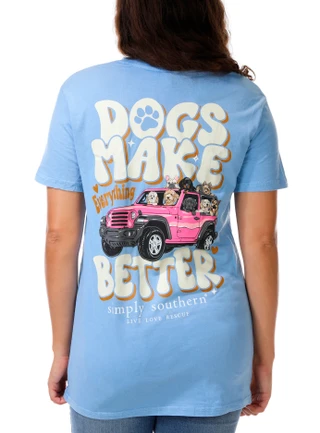 Thumbnail 1: SIMPLY SOUTHERN Juniors Short Sleeve Graphic Tee 