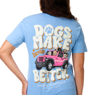 Thumbnail 3: SIMPLY SOUTHERN Juniors Short Sleeve Graphic Tee 