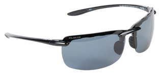Thumbnail 1: Salt Life Polarized Sunglasses Shiny Black Frame 