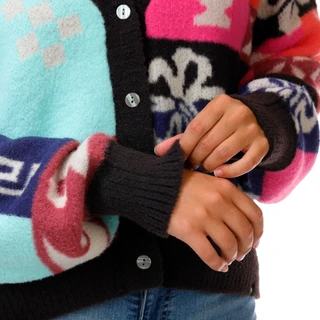 Thumbnail 2: Rip Curl Juniors Keepsakes Jacquard Cardigan 
