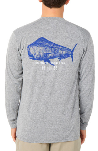 Thumbnail 1: Guy Harvey Men's Outdoor Long Sleeve Performance Shirt 