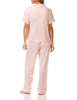 Thumbnail 2: Laura Ashley Women's 2 Pc Pajama Pants Set 