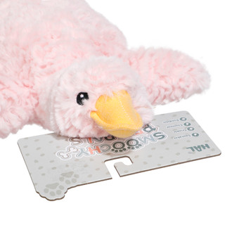 Thumbnail 2: Smoochy Pet Pals Quackers the Pink Duck Plush 