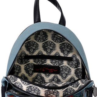 Thumbnail 5: Ed Hardy Wilma Cheetah-Print Denim Tote Bag 