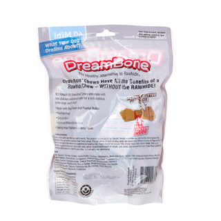 Thumbnail 2: DREAM BONE 40 Ct Dog Chews with Chicken & Peanut Butter 