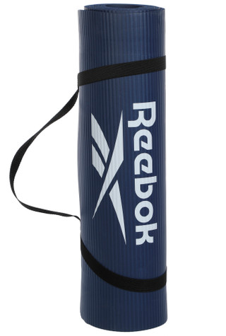 Thumbnail 1: Reebok 10mm Solid Navy Fitness Mat 