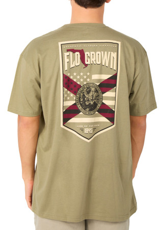 Thumbnail 1: FloGrown Men's Short Sleeve Graphic Crew Neck Tee 
