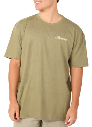 Thumbnail 2: FloGrown Men's Short Sleeve Graphic Crew Neck Tee 