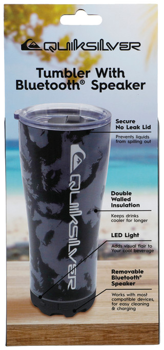 Thumbnail 4: Quicksilver Quiksilver Zuma Tie Dye Tumbler with Bluetooth Speaker 