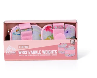 Thumbnail 1: RBX Flower Power Ankle & Wrist Weights 4lb Pair 