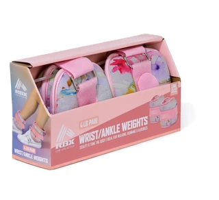 Thumbnail 3: RBX Flower Power Ankle & Wrist Weights 4lb Pair 