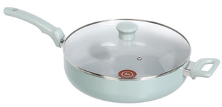 Thumbnail 1: T-fal Essentials Ceramic 5 Qt Jumbo Cooker with Lid 