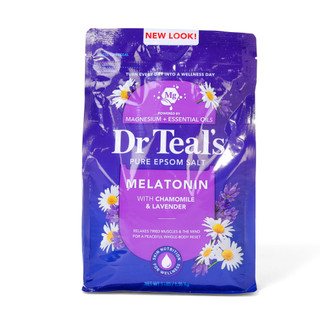 Thumbnail 1: Dr Teals Melatonin Sleep Epsom Salt Soak 3lb 4-Pack 