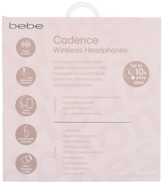 Thumbnail 2: Bebe Cadence Metallic Headphones 