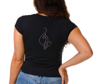 Thumbnail 3: Baby Phat Juniors Embellished Short Sleeve Tee 
