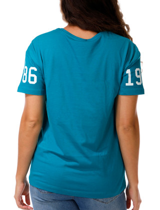 Thumbnail 3: COASTAL DREAMER Junior's Short Sleeve Miami Sport Club Tee 