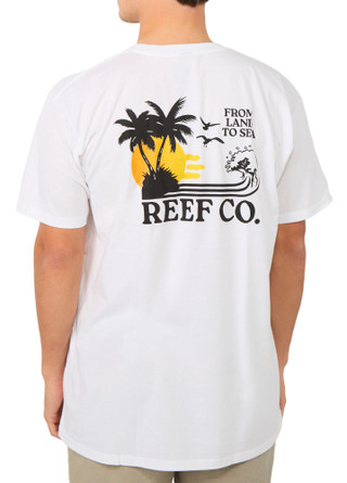 Thumbnail 1: REEF Men's Short Sleeve Graphic Crew Neck Tee 