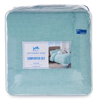 Thumbnail 1: Southern Tide Bayview 3-Piece Comforter Set F/Q 