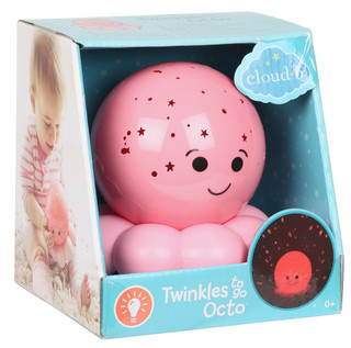 Thumbnail 1: CLOUD B Twinkles To Go Octo Nightlight Pink 