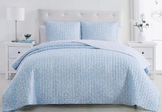 Thumbnail 3: Coastal Living Anita Blue Quilt 