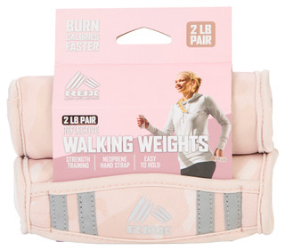 Thumbnail 1: RBX Reflective 2lb Walking Weights Pair 