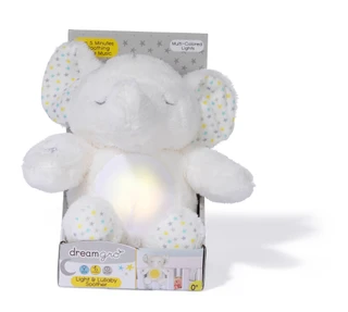 Thumbnail 1: DREAMGRO Light and Lullaby Elephant Soother 