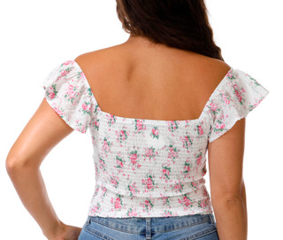 Thumbnail 2: LUSH Juniors Tie Front Top 