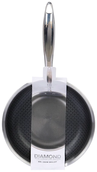 Thumbnail 1: Lexi Home Diamond Tri-Ply 8-In. Nonstick Fry Pan 