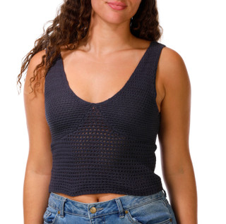 Thumbnail 1: BILLABONG Juniors Cade Crochet Sweater Tank 
