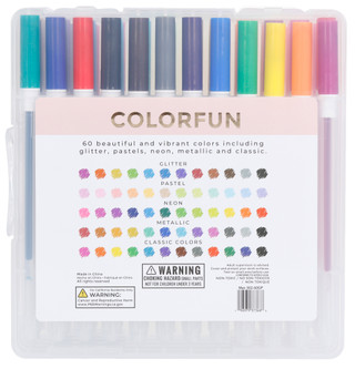 Thumbnail 2: Deejay Home Designs Stay Colorful 60-Pack Gel Pens 