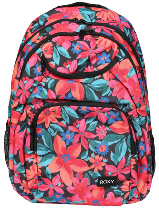 Thumbnail 1: ROXY Shadow Swell 24L Anthracite Floral Backpack 