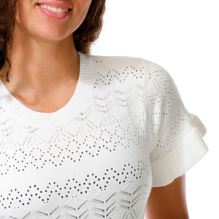 Thumbnail 3: LUSH Juniors Short Sleeve Sweater Top 