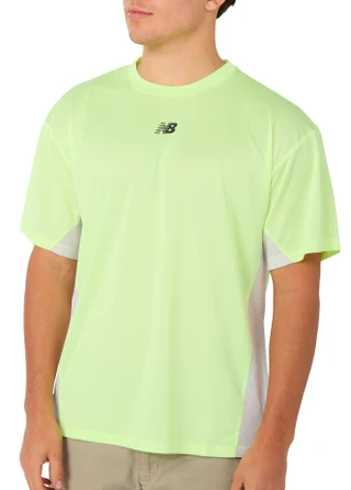 Thumbnail 1: New Balance Men's Short Sleeve Active Crew Neck Shirt 