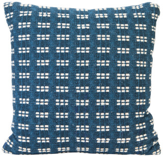 Thumbnail 1: MG MONOGRAM Hand Woven Cotton Accent Pillow 22x22 