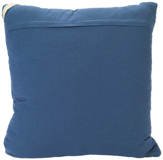 Thumbnail 3: MG MONOGRAM Hand Woven Cotton Accent Pillow 22x22 