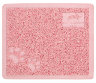 Thumbnail 1: Animal Planet Rectangular Silicone Feeding Mat Pink 