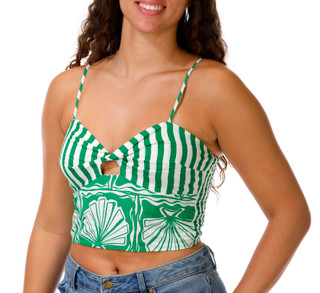 Thumbnail 1: BILLABONG Juniors Sea Shell Woven Tank 