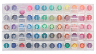 Thumbnail 3: Deejay Home Designs Stay Colorful 60-Piece Gel Pen Set 