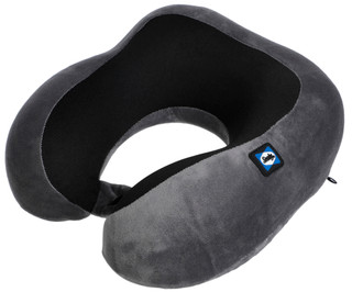 Thumbnail 3: SEALY POSTUREPEDIC Ergonomic Memory Foam Travel Neck Pillow with Cooling Gel  
