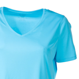 Thumbnail 3: REEL LEGENDS Plus Outdoor Short Sleeve Freeline V-Neck Top 