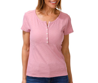 Thumbnail 1: Lucky Brand Women's Short Sleeve Top 