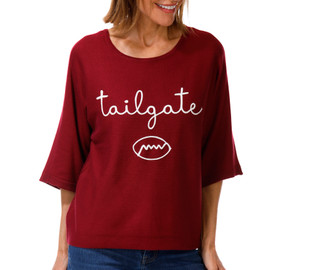 Thumbnail 1: ADRIENNE VITTADINI Petite 3/4 Sleeve Sweater Top 