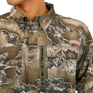 Thumbnail 2: Habit Outdoors Men's Long Sleeve Printed Button Down Shirt  