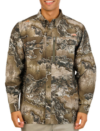 Thumbnail 1: Habit Outdoors Men's Long Sleeve Printed Button Down Shirt  