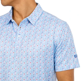 Thumbnail 3: Jedco Men's Printed Polo 