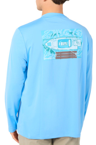 Thumbnail 1: Southern Tide Men's Outdoor Long Sleeve Performance Shirt 