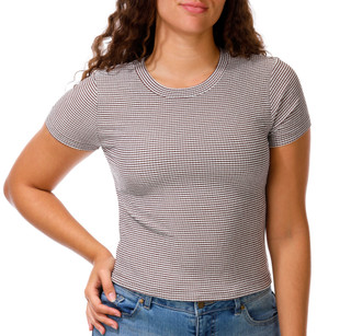 Thumbnail 1: BILLABONG Juniors Checked Out Knit Tee 